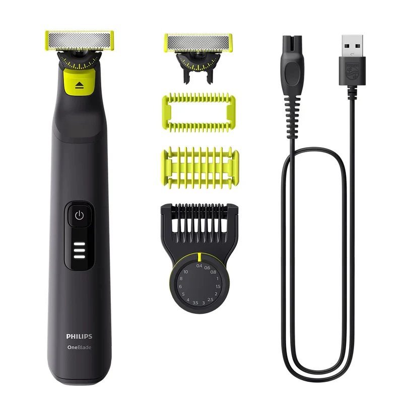 Rasoio Ricaricabile Barba Corpo Rifinitura Philips OneBlade Pro 360 QP6542/15