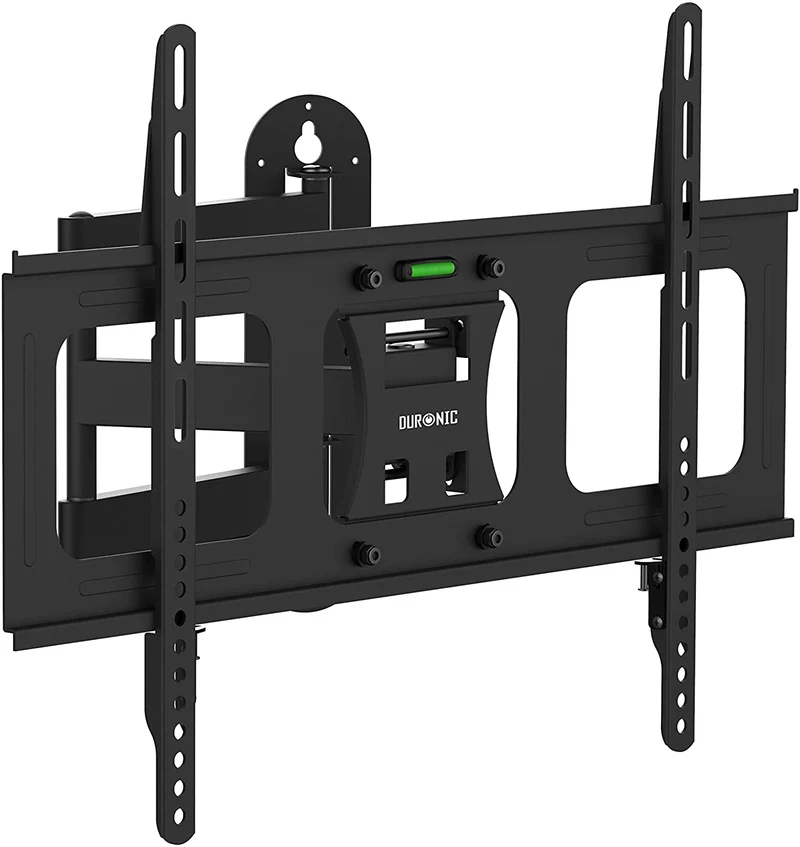 Duronic TVB109M Supporto TV da parete per TV da 32a 70 portata 35kg | VESA MAX 600 x 400 mm con braccio girevole ed estendibile da 4 a 50cm | Staffa snodata inclinabile per TV o monitor