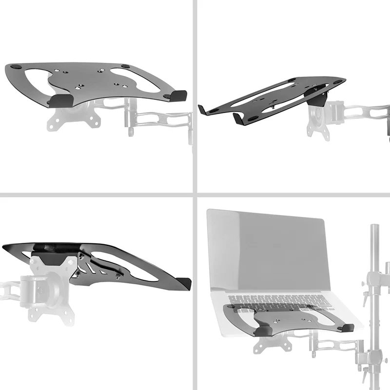 Duronic DML1 BK Supporto per computer portatile / tablet / tastiera  Compatibile con la gamma DM35