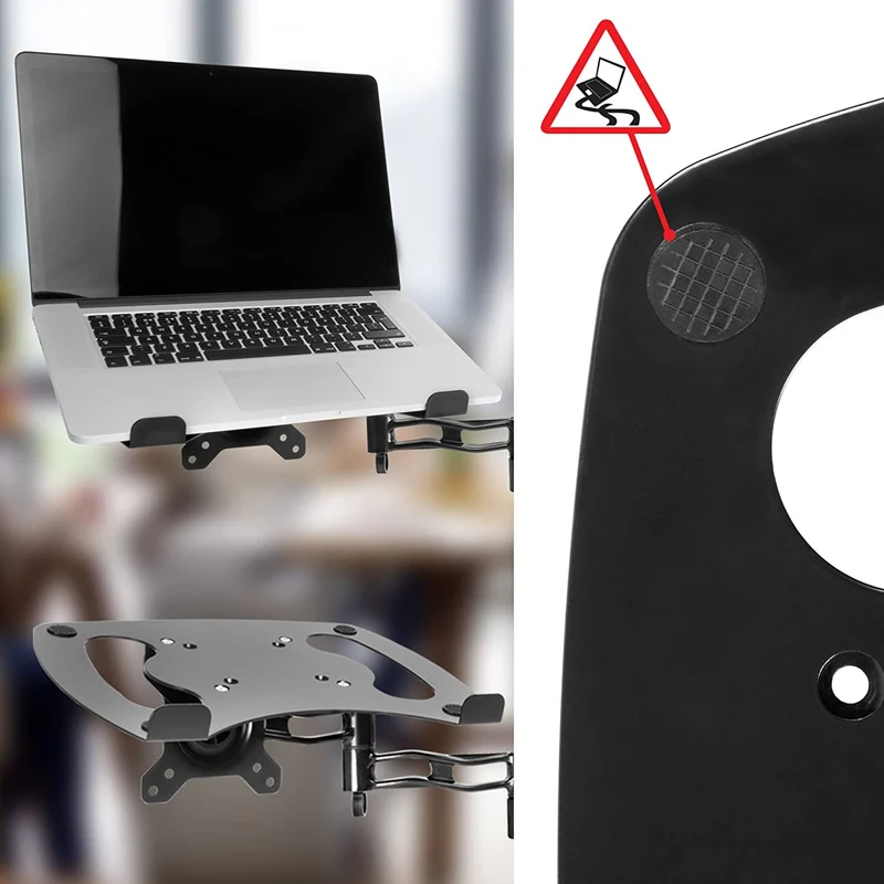 Duronic DML1 BK Supporto per computer portatile / tablet / tastiera  Compatibile con la gamma DM35