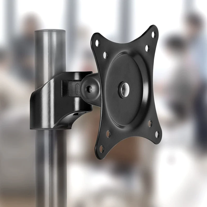 Duronic DM45/DM55/DM65/DMDG Head attacco per VESA standard aggiuntivo - Supporto VESA compatibile con tutte le staffe Duronic - Supporto per schermo PC TV - Ruota 360°, inclina +45°/-45° - Adatto a VESA 75/100