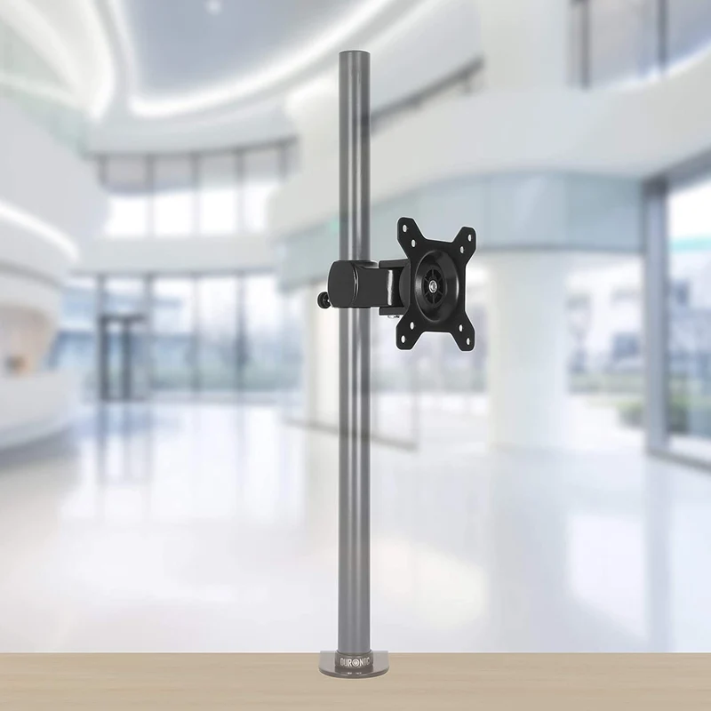Duronic DM35 Head attacco per VESA standard aggiuntivo - Supporto VESA compatibile con tutte le staffe Duronic - Supporto per schermo PC TV - Ruota 360°, inclina +45°/-45° - Adatto a VESA 75/100