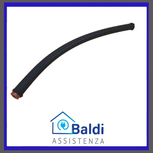 RICAMBIO TUBO SILICONE CALZATO 5X10 L=230MM PER FERRO DA STIRO CALDAIA STIRELLA DE'LONGHI SIMAC VETRELLA