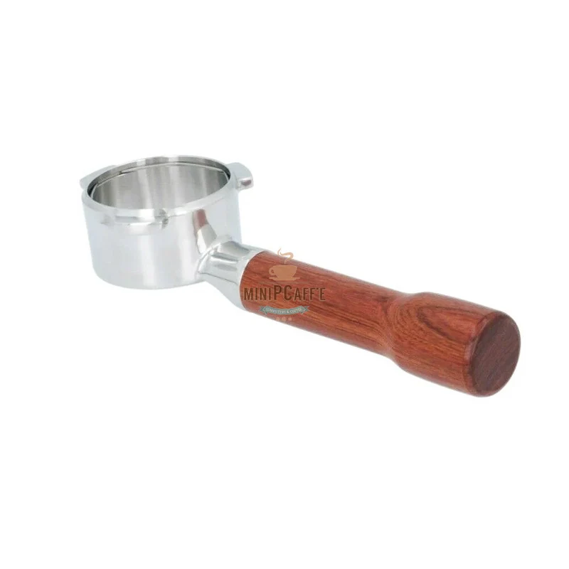 Breville Bottomless Portafilter with Wooden Handle