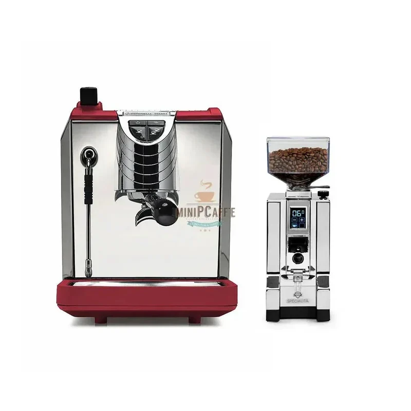 Nuova Simonelli OSCAR 2 Red and Eureka Mignon Specialita