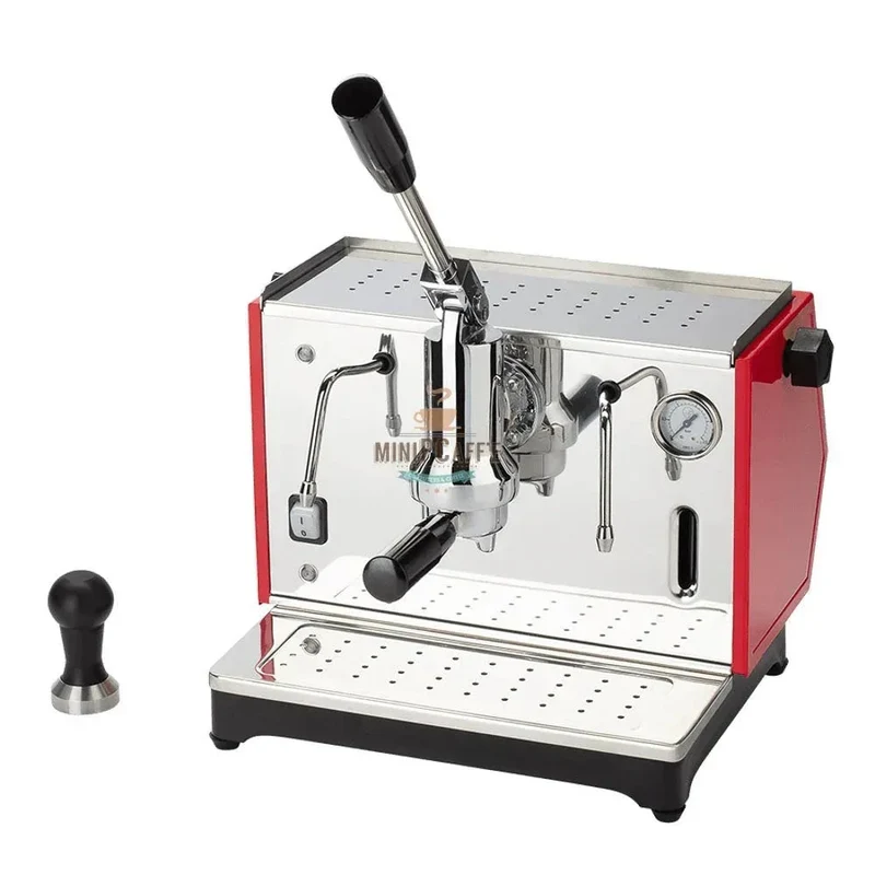 Pontevecchio Lusso Red with Eureka Specialita Grinder