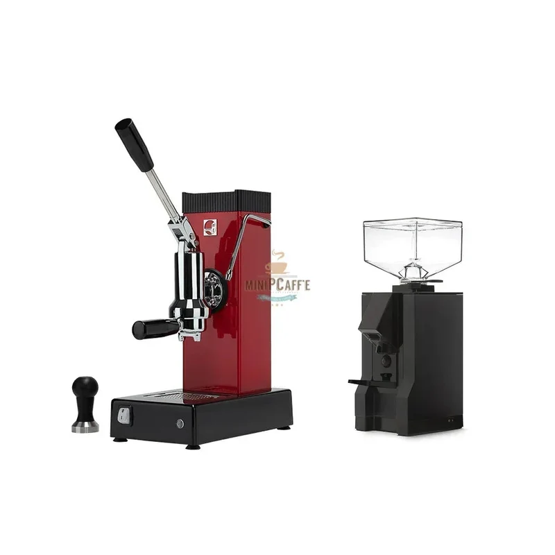 Pontevecchio Export Red with Eureka Manuale Grinder