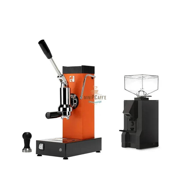 Pontevecchio Export Orange with Eureka Manuale Grinder