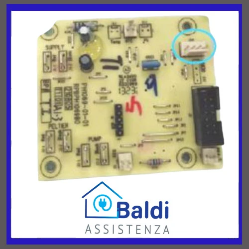 RICAMBIO SCHEDA ELETTRONICA 4 PIN PER SPILLATORE BIRRA PHILIPS PERFECT DRAFT HD3720 / HD3620