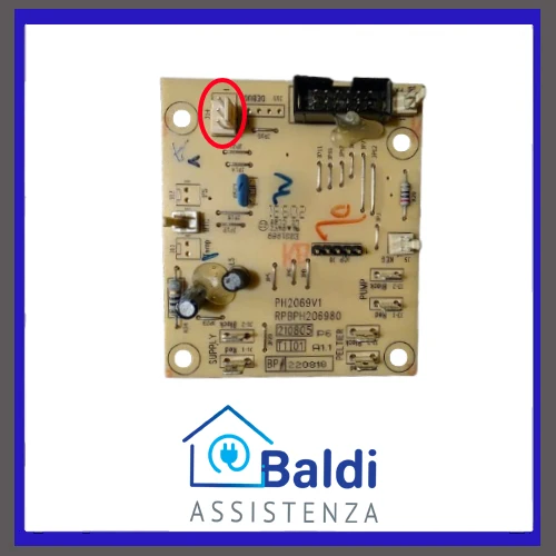 RICAMBIO SCHEDA ELETTRONICA 3 PIN PER SPILLATORE BIRRA PHILIPS PERFECT DRAFT HD3720 / HD3620