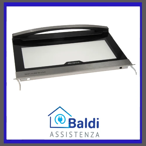 RICAMBIO PORTA CON VETRO ORIGINALE PER FORNO ARIETE GRAN GUSTO 450 MOD. 0986