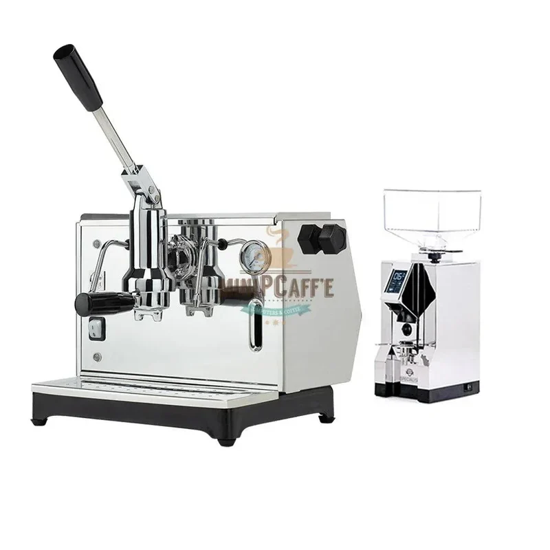Pontevecchio Lusso Chrome with Eureka Specialita Grinder