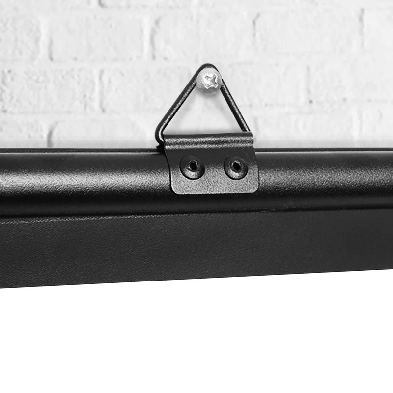 Duronic BPS90 4:3 Telo Proiettore 90 pollici, Schermo per proiettore, Telo da proiezione interno esterno, Home theater cinema Full HD 3D 4K, Schermo di proiezione anti pieghe per casa ufficio scuola
