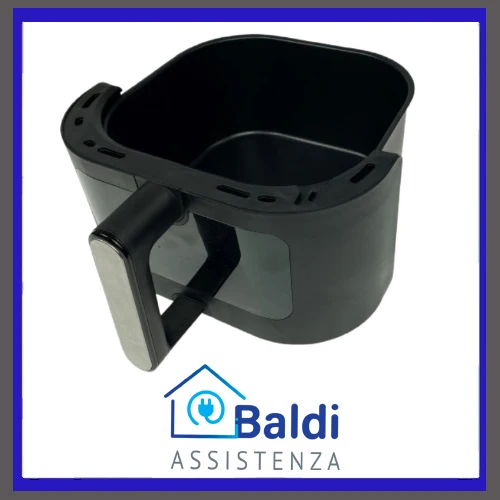 RICAMBIO VASCA CESTELLO BASKET PER FRIGGITRICE AD ARIA BRAUN HF5030 HF5050 HF5073