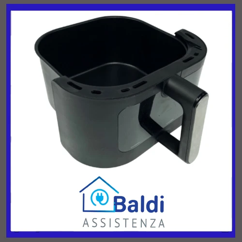 RICAMBIO VASCA CESTELLO BASKET PER FRIGGITRICE AD ARIA BRAUN HF5030 HF5050 HF5073
