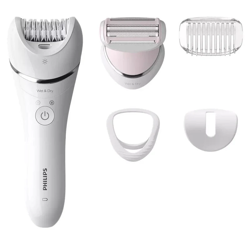 EPILATORE DEPILATORE PHILIPS WET & DRY SERIES 8000 BRE710/00 GARANZIA 2 ANNI
