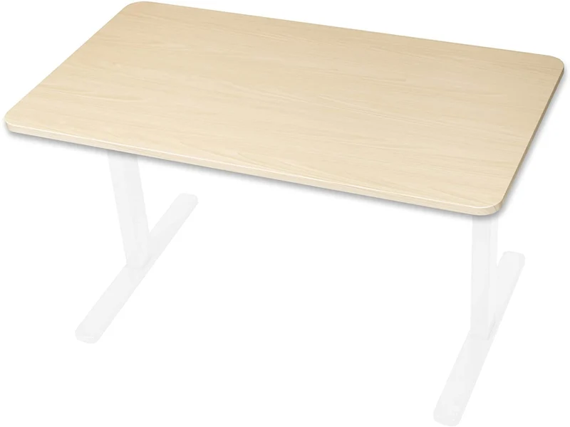Duronic TT157 NL Piano scrivania  Ripiano scrivania 150 cm x 70 cm - Compatibile con telai da scrivania Duronic  Piano di lavoro per ufficio ergonomico  Naturale