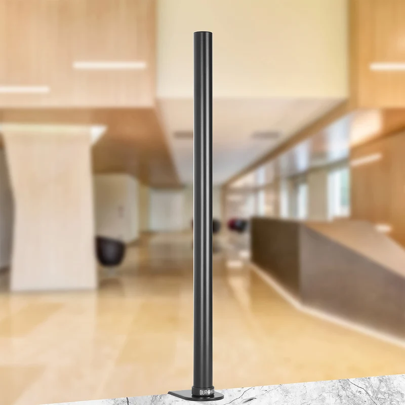 Duronic DM35POLE BK 60 cm Staffa per supporti monitor da scrivania – Staffa compatibile con le gamme DM15 DM25 DM35 DMG – Consente una maggiore flessibilità nel posizionamento dello schermo