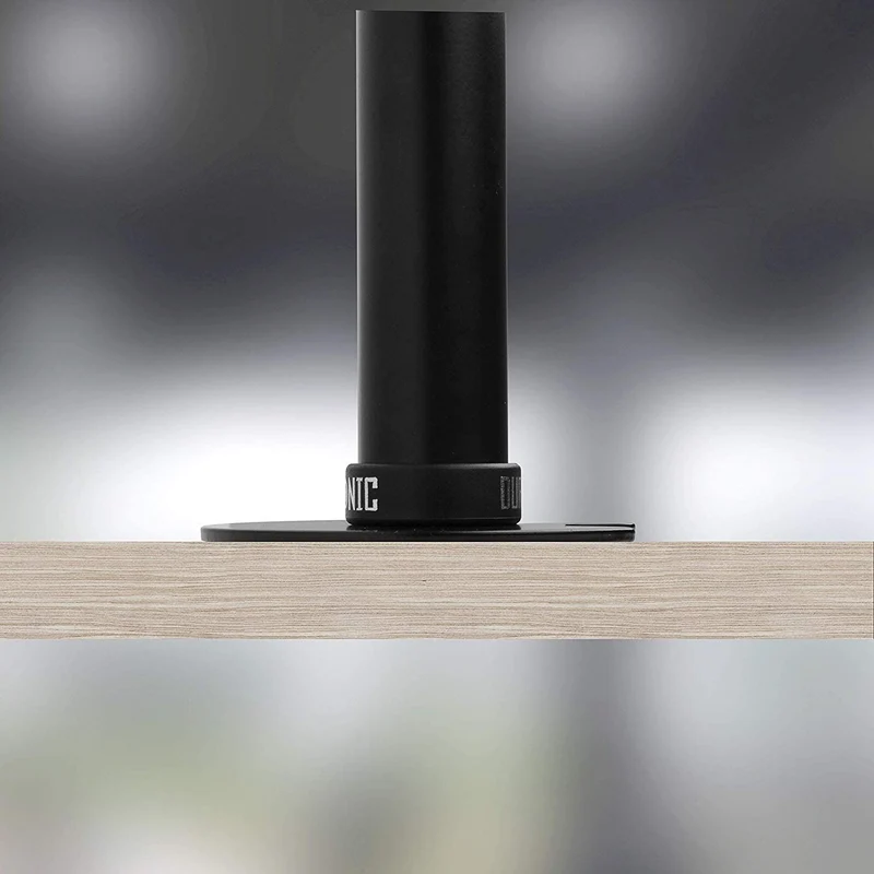 Duronic DM-GR-01 BK Grommet per supporti monitor della gamma DM35 e DM451  Attraverso fori sulla scrivania  Alternativa al morsetto