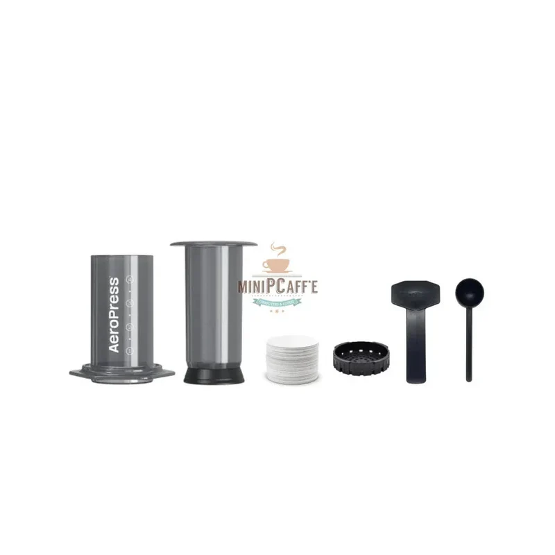 AeroPress Coffee Brewing Set with Eureka Hand Grinder and Scale