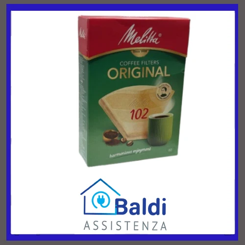 MELITTA CONFEZIONE DA 80 FILTRI CARTA 2 TAZZE PER MACCHINA CAFFE' TIPO AMERICANO