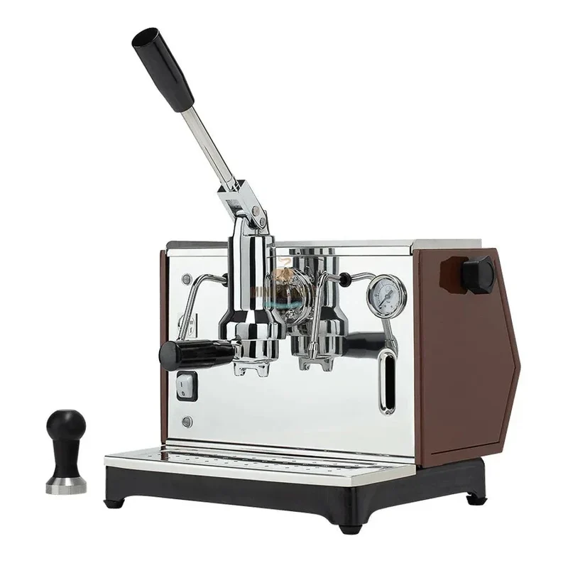 Pontevecchio Lusso Brown Lever Espresso Machine