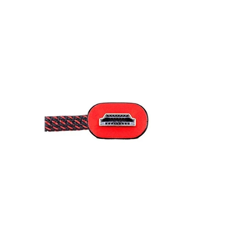 Duronic HDC03 /1.5m - Cavo HDMI schermato di ultima generazione V2.0 - 1.5 metri - connettori placcati oro 24k inclinabili e rotanti - Consente la trasmissione di segnale full HD 1080p 4K 2160p compatibilità ethernet