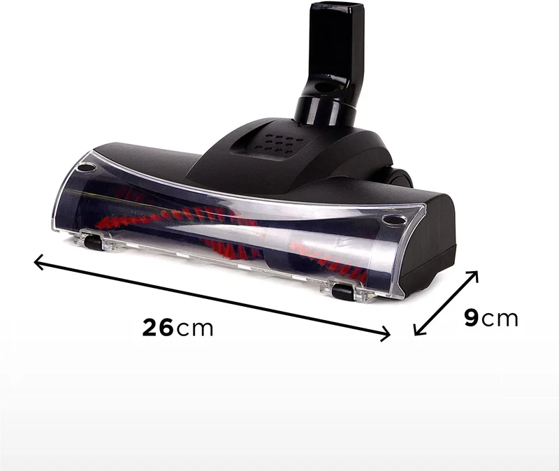 Duronic Turbo Brush VC8TB Spazzola extra per aspirapolvere Duronic VC8 - Spazzola per tappeti per ampliare e migliorare le prestazioni della scopa elettrica