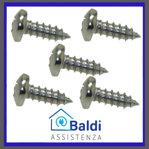 RICAMBIO 5 PEZZI VITE ACCIAIO INOX 2,9X6,5 THREAD SCREW PER MACCHINA DA CAFFE' GAGGIA SAECO VARI MODELLI