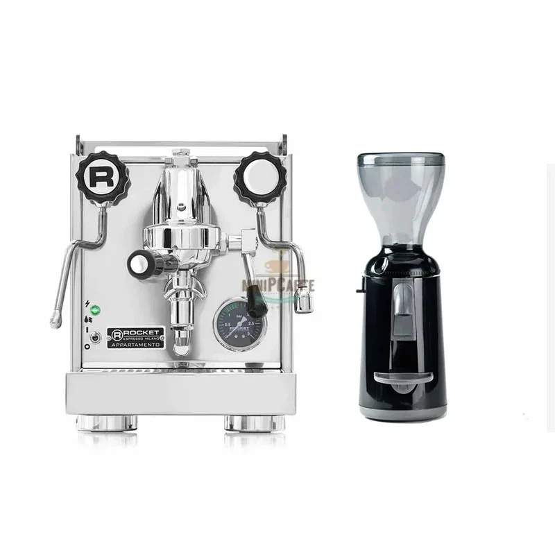 Rocket Appartamento and Nuova Simonelli Grinta Grinder