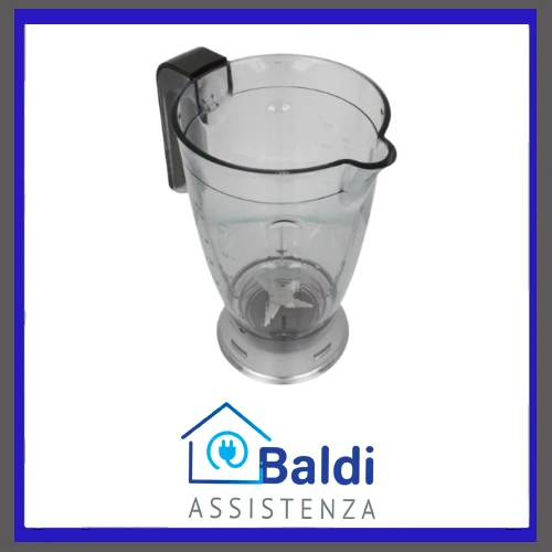 RICAMBIO BICCHIERE FRULLATORE CON LAME PER ROBOT DA CUCINA PHILIPS HR7776, HR7778, HR7783