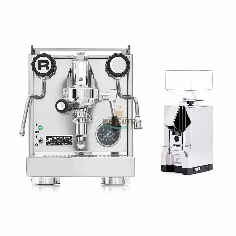 Rocket Appartamento and Eureka Silenzio Grinder