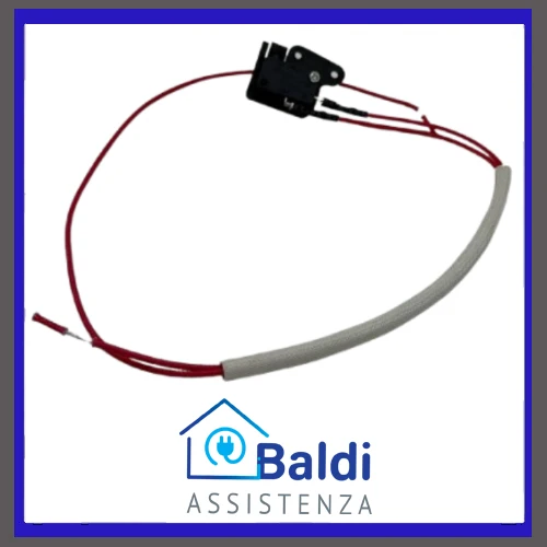 RICAMBIO KIT MICROINTERRUTTORE + TERMOFUSIBILE KW11-7 15A-125/250V T125 PER FRIGGITRICE AD ARIA ARIETE 4830 - KENWOOD HFP92.000BK