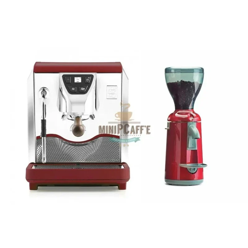 Nuova Simonelli OSCAR Mood with Grinta Red