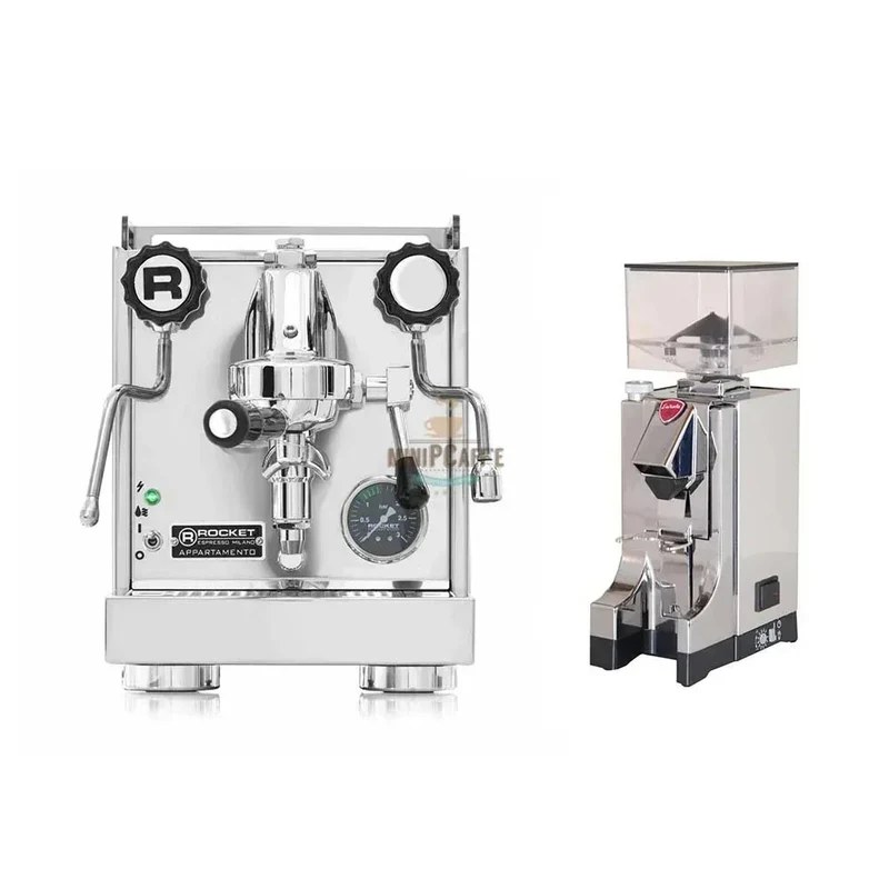 Rocket Appartamento and Eureka Mignon Grinder
