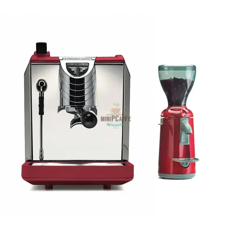 Nuova Simonelli Oscar II and Grinta Red