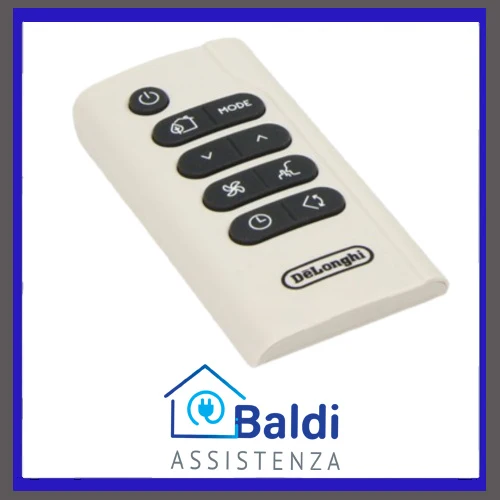 RICAMBIO TELECOMANDO PER CLIMATIZZATORE PORTATILE DE'LONGHI PAC EX 93 EXTREME A+