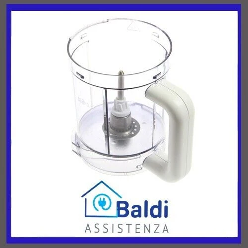 BICCHIERE FRULLATORE + PERNO ROBOT BRAUN MULTIQUICK 5 K700 3202 COMBIMAX FX3030