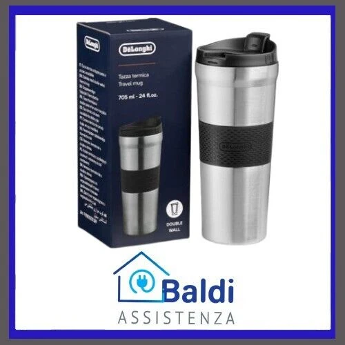 TAZZA TERMICA DA VIAGGIO 705 ml. PER MACCHINA CAFFE' DE LONGHI ELETTA EXPLORE