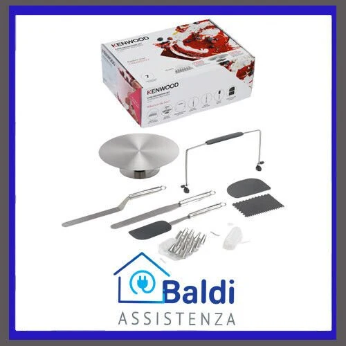 SET PER DECORAZIONE TORTE 7 PEZZI KENWOOD KWSD100