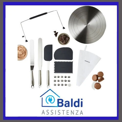 SET PER DECORAZIONE TORTE 7 PEZZI KENWOOD KWSD100