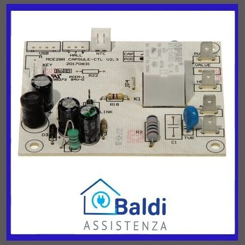 RICAMBIO SCHEDA ELETTRONICA PER MACCHINA CAFFE' ARIETE COFFEE MAKER MCE28 1301