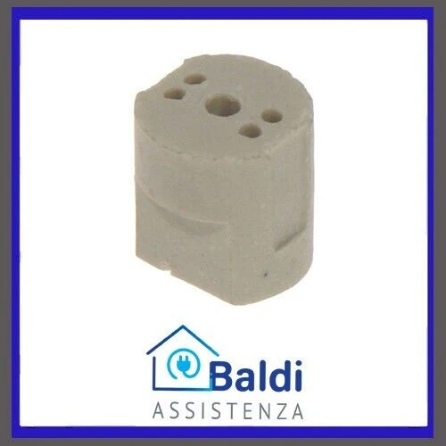 RICAMBIO 2 PEZZI BOCCOLA IN CERAMICA PER FORNO ELETTRICO DE LONGHI EO2031 EO20791