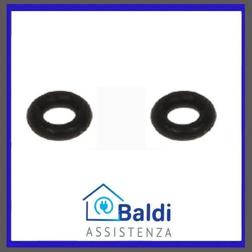 2 PZ. GUARNIZIONE O-RING 3.4X1.9 PER MACCHINA CAFFE DE LONGHI NESPRESSO INISSIA EN80