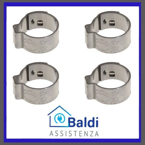 4 PEZZI FASCETTA STRINGITUBO PINZABILE CL120-1 10-12 PER STIRELLA BRAUN DE LONGHI