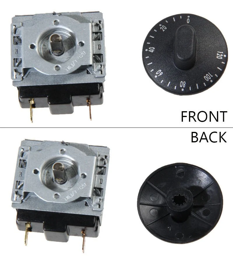 RICAMBIO KIT TIMER E MANOPOLA PER FORNO FORNETTO ELETTRICO DE'LONGHI EO2079 EO20
