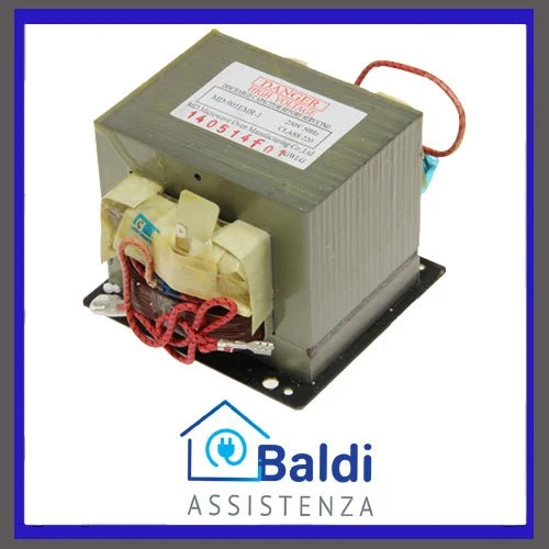 RICAMBIO TRASFORMATORE PER FORNO MICROONDE DE LONGHI MW25G MW25GP MW25GS MW25GPS
