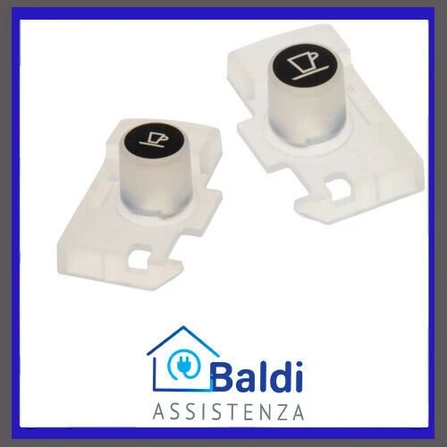 KIT COPPIA TASTI PULSANTI CAFFE' PER MACCHINA CAFFE' DE LONGHI NESPRESSO CITIZ