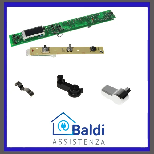 KIT SOSTITUZIONE SCHEDA E CRUSCOTTO PER FORNO FORNETTO ELETTRICO DE'LONGHI EOB2071 IL FORNAIO