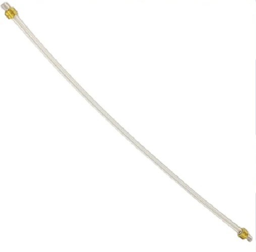 TUBO CON BOCCOLE 230 mm. PER MACCHINA CAFFE' DE LONGHI NESPRESSO LATTISSIMA